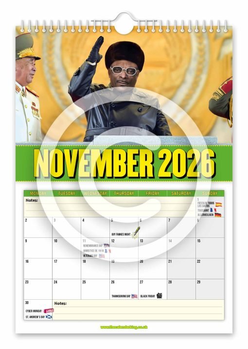 Snoop Jong Novelty Calendar - Image 11