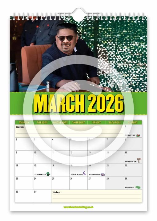 Snoop Jong Novelty Calendar - Image 4