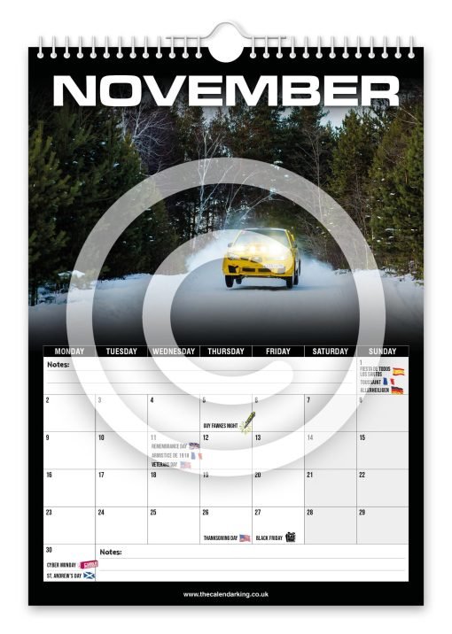 Subaru Impreza Novelty Calendar - Image 12
