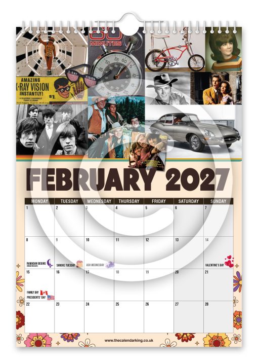Swinging 60's Novelty Calendar - Image 3