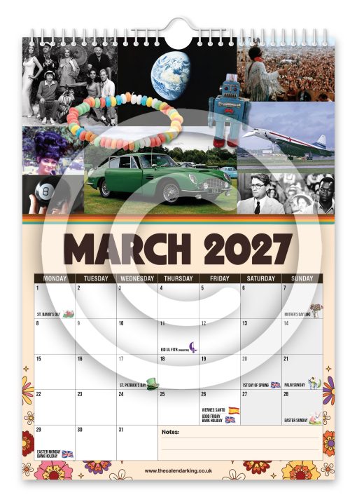 Swinging 60's Novelty Calendar - Image 4