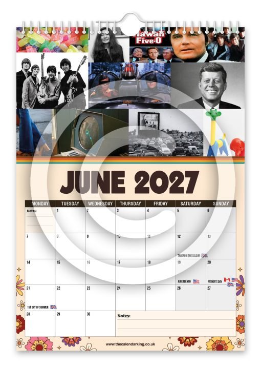 Swinging 60's Novelty Calendar - Image 7