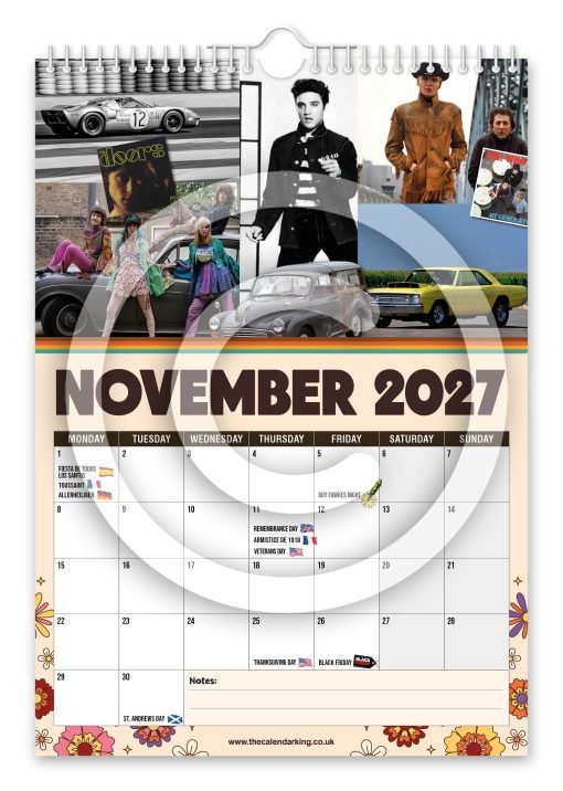 Swinging 60's Novelty Calendar - Image 12