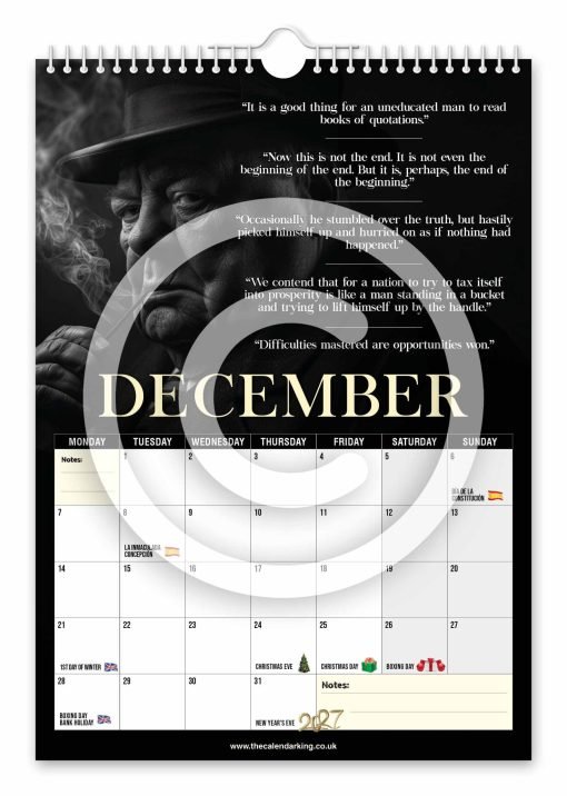 Winston Churchill Novelty Calendar - Image 13