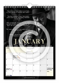 Alternative view of Winston Churchill Novelty Calendar