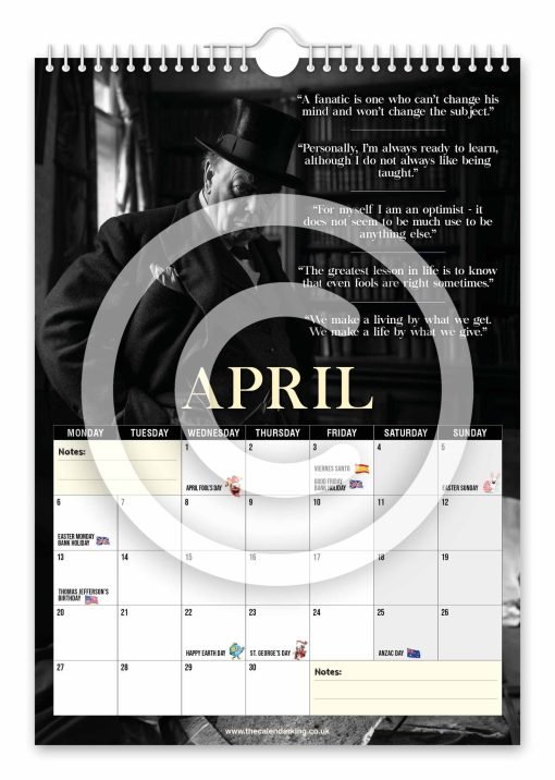 Winston Churchill Novelty Calendar - Image 5