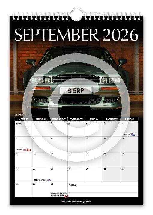 Aston Martin Novelty Calendar - Image 10