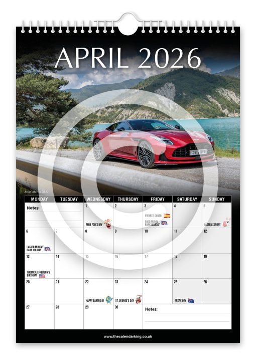 Aston Martin Novelty Calendar - Image 5