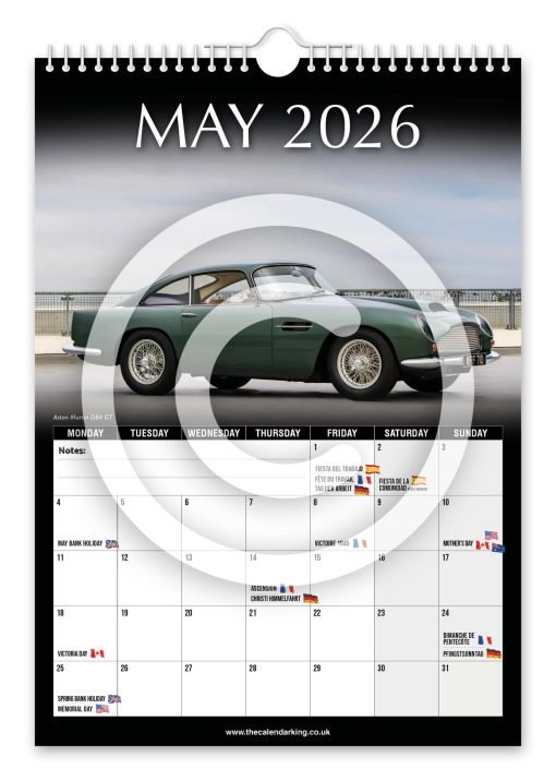 Aston Martin Novelty Calendar - Image 6