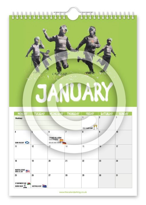 Banksy Novelty Calendar - Image 2
