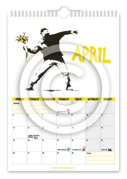 Banksy Novelty Calendar - Image 5
