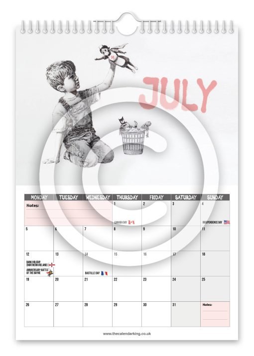 Banksy Novelty Calendar - Image 8