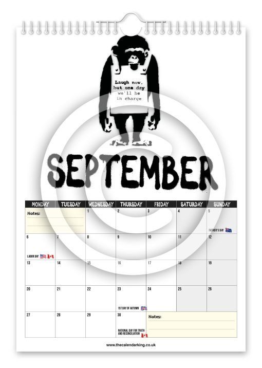 Banksy Novelty Calendar - Image 10