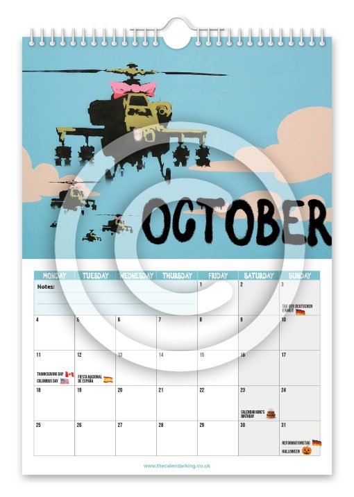 Banksy Novelty Calendar - Image 11