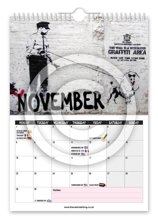 Banksy Novelty Calendar - Image 12
