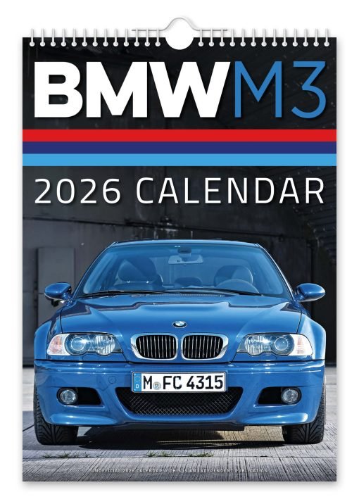 BMW M3 Novelty Calendar