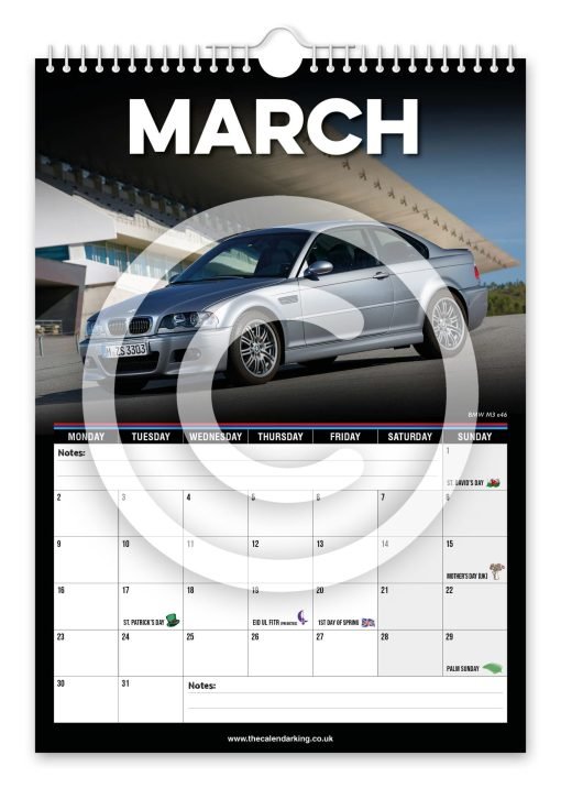 BMW M3 Novelty Calendar - Image 4