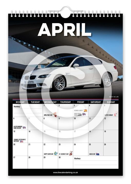 BMW M3 Novelty Calendar - Image 5