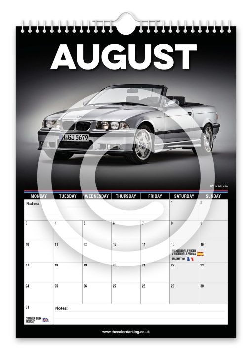 BMW M3 Novelty Calendar - Image 9