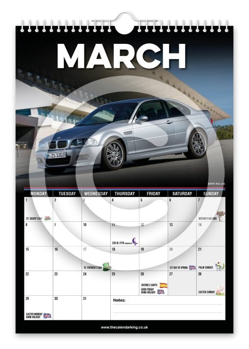 BMW M3 Novelty Calendar - Image 4