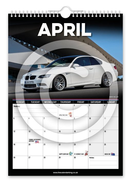BMW M3 Novelty Calendar - Image 5