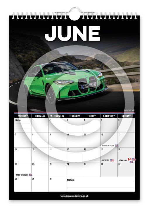 BMW M3 Novelty Calendar - Image 7