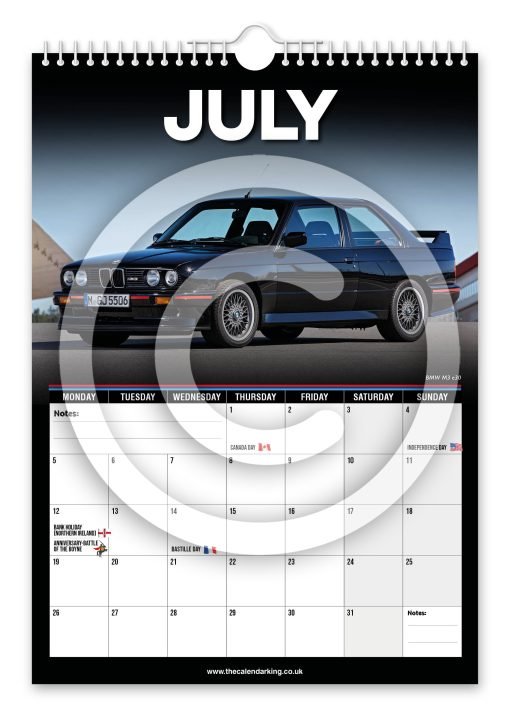 BMW M3 Novelty Calendar - Image 8
