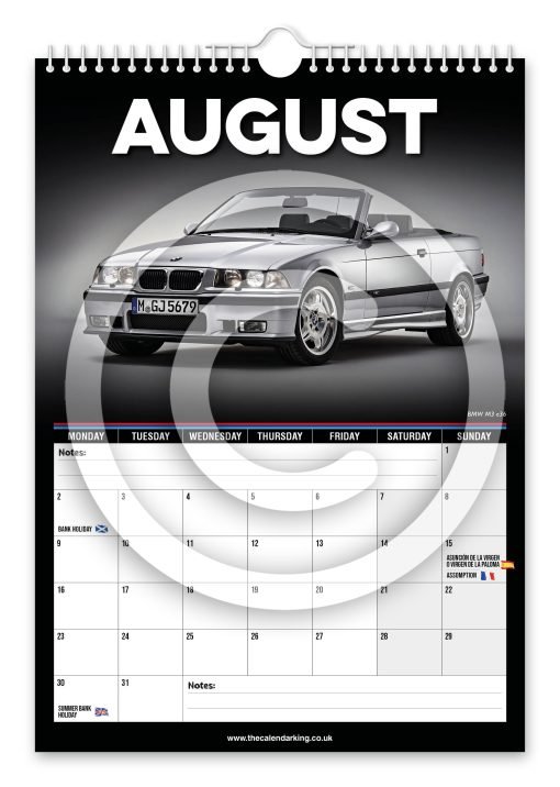 BMW M3 Novelty Calendar - Image 9