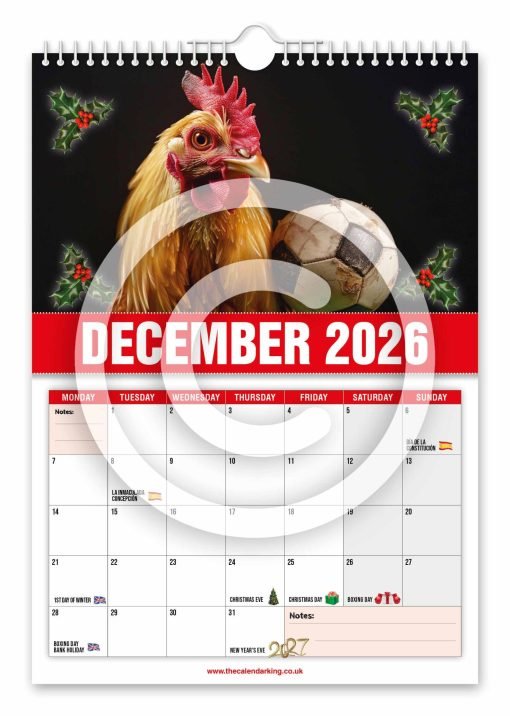 David Peckham Novelty Calendar - Image 13