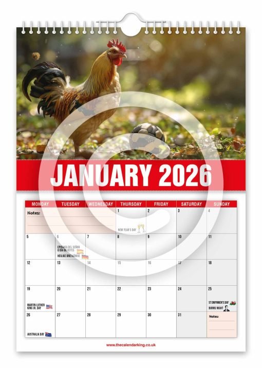 David Peckham Novelty Calendar - Image 2