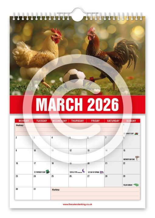David Peckham Novelty Calendar - Image 4