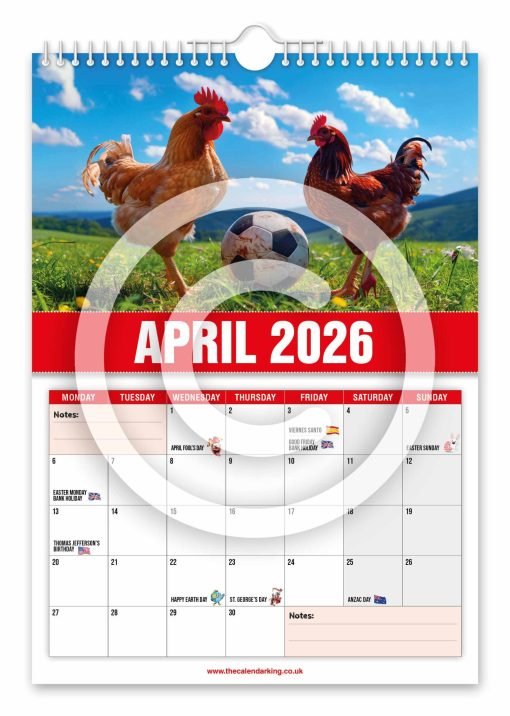 David Peckham Novelty Calendar - Image 5