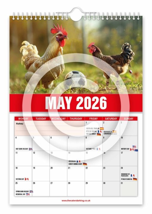 David Peckham Novelty Calendar - Image 6