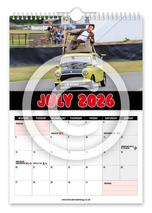 Mini Cooper Novelty Calendar - Image 8