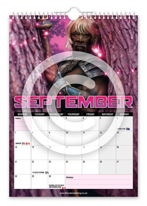Morgan He-Man Novelty Calendar - Image 10