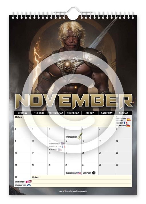 Morgan He-Man Novelty Calendar - Image 12