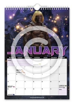 Alternative view of Morgan He-Man Novelty Calendar