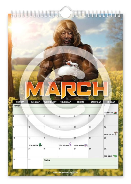 Morgan He-Man Novelty Calendar - Image 4