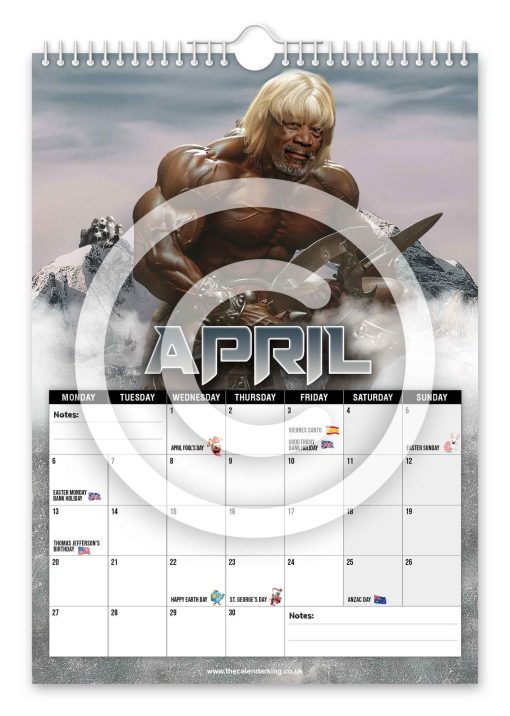 Morgan He-Man Novelty Calendar - Image 5