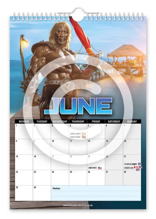 Morgan He-Man Novelty Calendar - Image 7