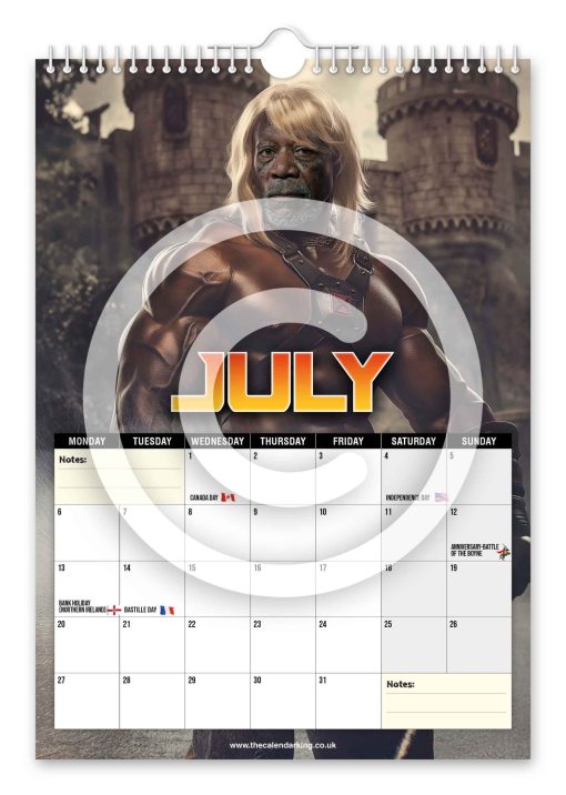 Morgan He-Man Novelty Calendar - Image 8