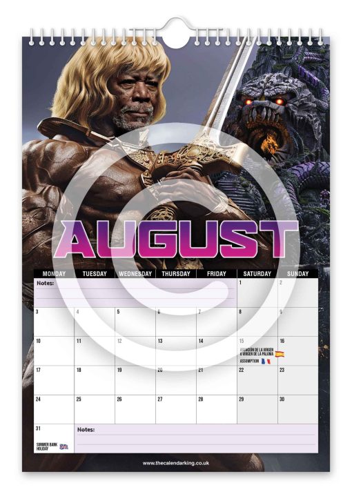 Morgan He-Man Novelty Calendar - Image 9