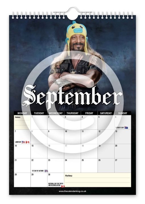 Snoop Dog The Bounty Hunter Novelty Calendar - Image 10