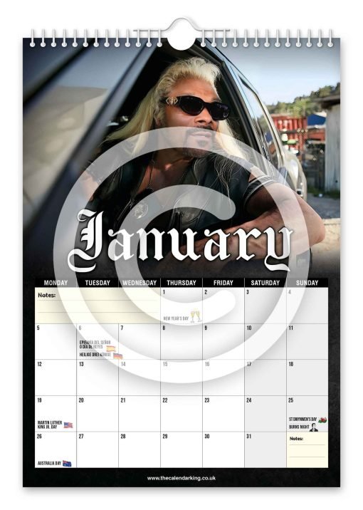 Snoop Dog The Bounty Hunter Novelty Calendar - Image 2