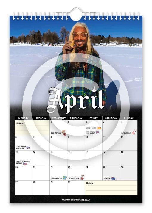 Snoop Dog The Bounty Hunter Novelty Calendar - Image 5