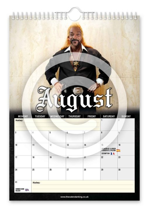 Snoop Dog The Bounty Hunter Novelty Calendar - Image 9
