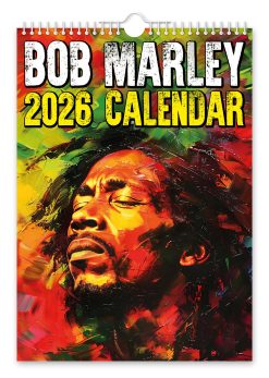 Bob Marley Novelty Calendar