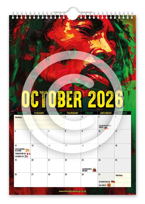Bob Marley Novelty Calendar - Image 11