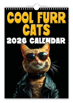 Cool Furr Cats Novelty Calendar