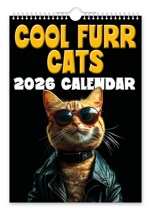 Cool Furr Cats Novelty Calendar